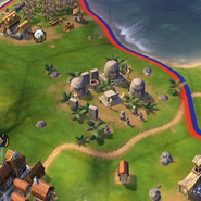 Colossal Heads in-game (Civ6)