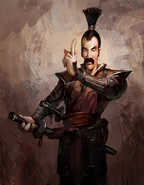 Concept art of Tokugawa Ieyasu