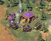 Luxurious Encampment in-game (Civ7)