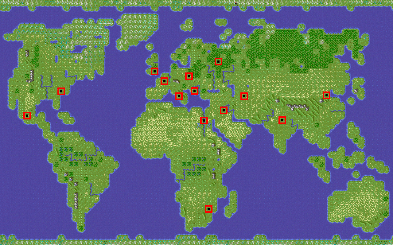 Earth (map) (Civ2), Civilization Wiki