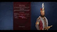 Nader Shah on the loading screen