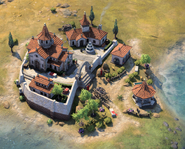 Monastery in-game