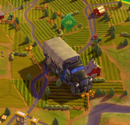 Supply Convoy in game