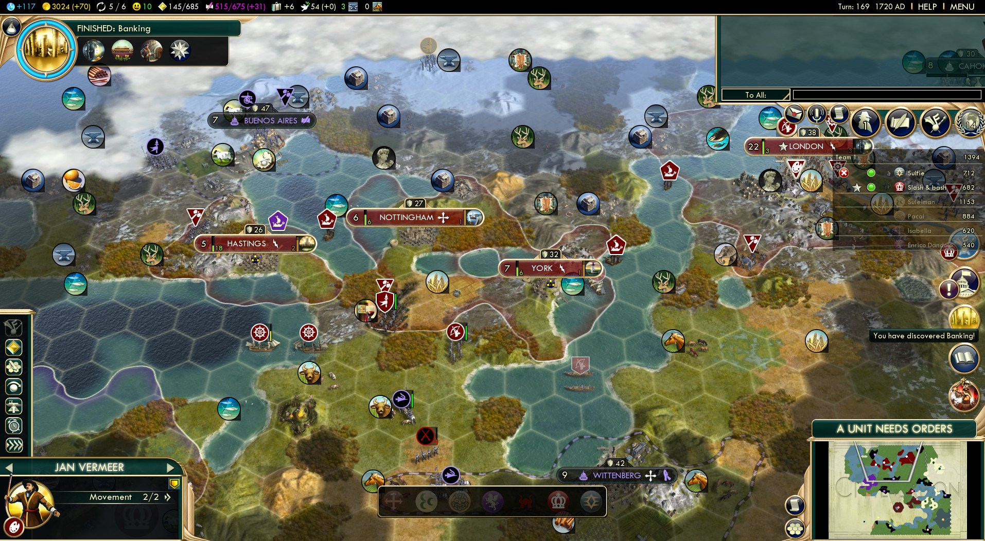 civ 5 coastal city