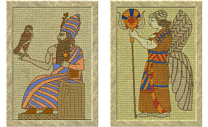 Hammurabi and Ishtar (Civ2).png