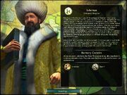 Suleiman Loading Screen (Civ5)