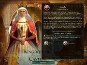 Isabella Loading Screen (Civ5)