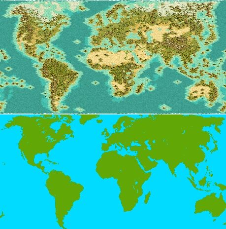 Earth (map) (Civ2), Civilization Wiki