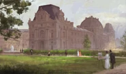 Louvre completion art