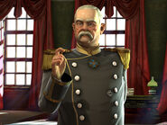Bismarck bei Verhandlungen