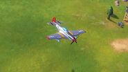 P-51 Mustang in game