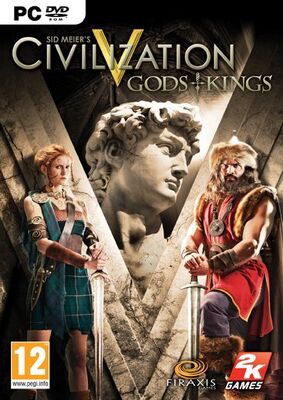 Cover-Art von Gods & Kings, zu sehen sind Boudicca und Attila