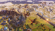 Reinforced Barricade in-game
