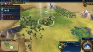 Eagle Warrior in-game (Civ6).jpg (294 KB) The Eagle Warrior, the Aztecs' unique unit
