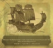 Historic Moment for building the De Zeven Provinciën