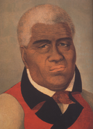 Portrait of an older Kamehameha from Bishop Museum in Honolulu