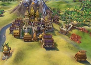 Khmer capital in Medieval Era