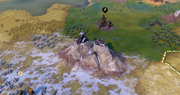 Natural Wonder Torres del Paine closeup (Civ6)