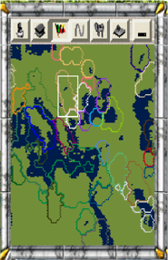 The map of the world for the Rise of Rome or Hannibal's War scenarios