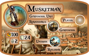 Musketman Info Card (Civ5)