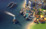 Royal Navy Dockyard in game