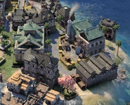 Zaibatsu in-game, Meiji Japan's unique quarter