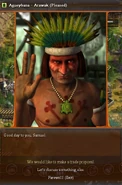 Agueybana chief of the Arawak as he appears in the 2008 remake.