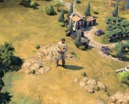 Hoceepkileni in-game, Shawnee's unique civilian unit