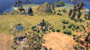 Tarkhan in-game, Bulgarian unique civilian unit