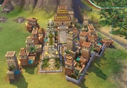 Aztec capital in Medieval Era