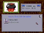 This is a Technology discovery screen from the SNES game.