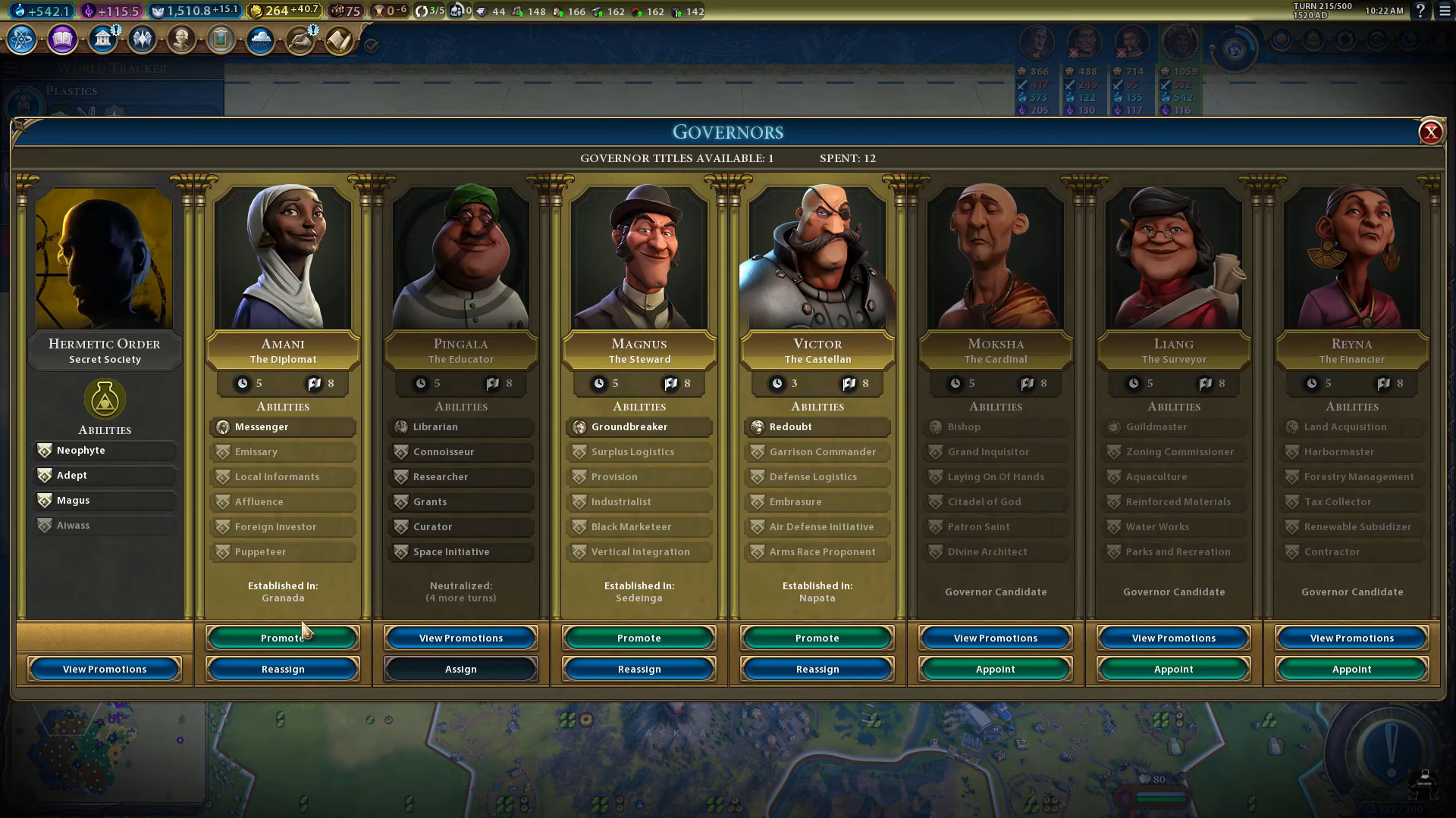 Governor Civ6 Civilization Wiki Fandom