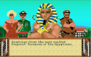 Ramesses in the DOS version.