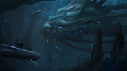 Rising Tide Aquatic Kraken loadscreen