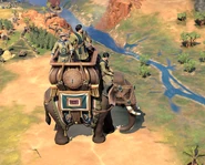 Voi Chiến in-game (Civ7).png (905 KB) Voi Chiến in-game, Đại Việt's unique military unit