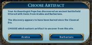 Choose artifact (Civ6)