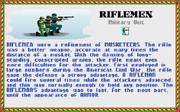 Civilopedia - Riflemen 1 (Civ1)