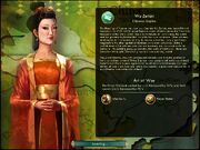 Wu Zetian Loading Screen (Civ5)