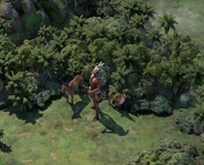 Jaguar Slayer in-game (Civ7).png (868 KB) Jaguar Slayer in-game, Maya's unique civilian unit