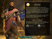 Ashurbanipal Loading Screen (Civ5)