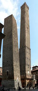 The Two Towers of Bologna (on which Bologna's city-state symbol is based)