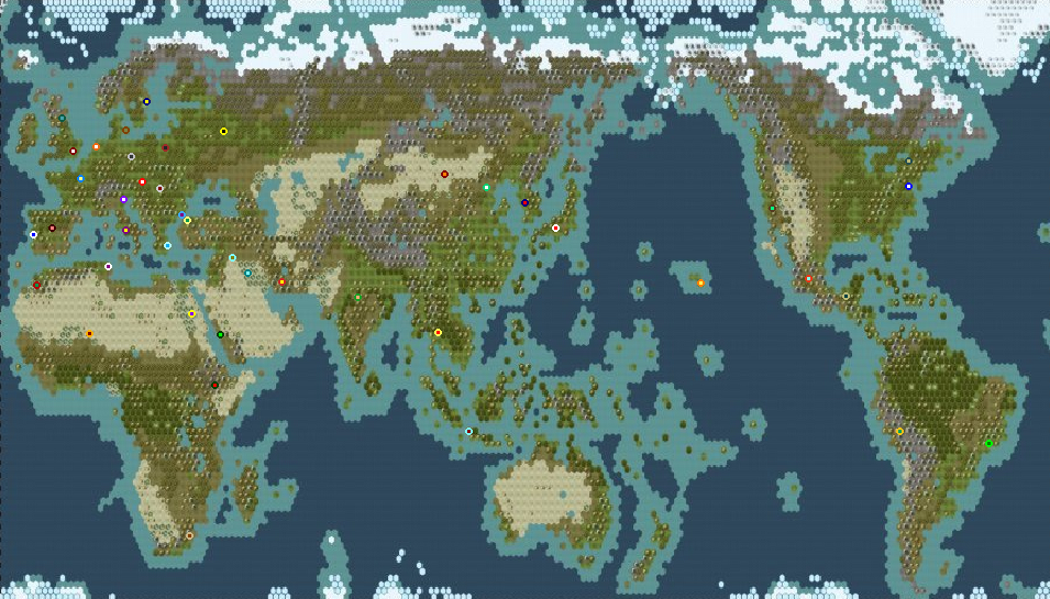 Earth (map) (Civ2), Civilization Wiki