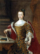 Queen D. Maria I of Portugal, by Miguel António do Amaral (1777)