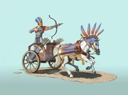 Maryannu Chariot Archer concept art