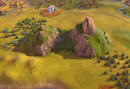 Yosemite, as seen in-game