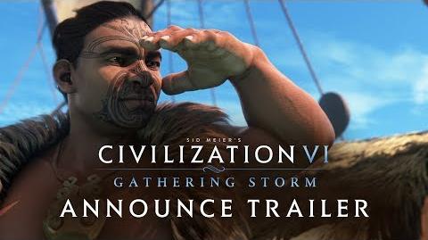 Civilization VI Gathering Storm Announce Trailer