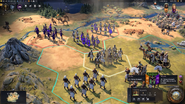 Unit combat preview