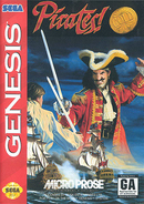 Box art for Pirates! Gold (Genesis)