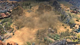 Dust Storm in-game (Civ7)