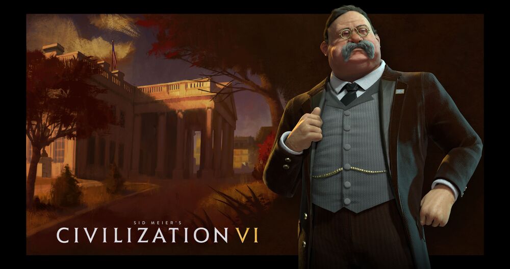 Teddy Roosevelt in Civ 6